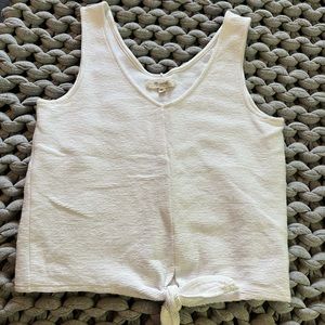 Madewell crop tank size xxs fits like small
